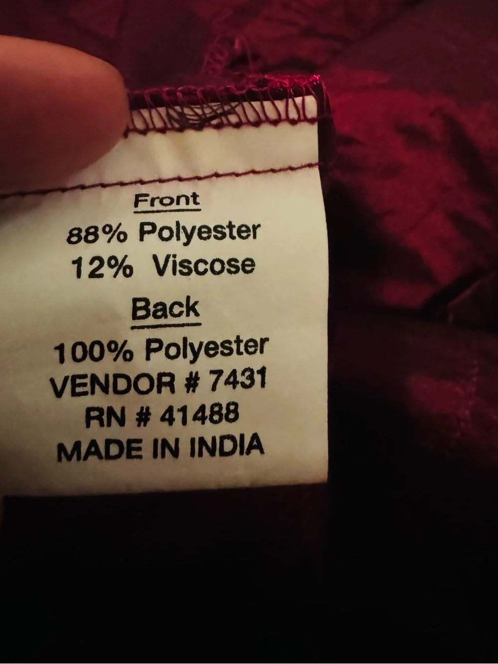 Indian-Inspired Purple & Fuchsia Patchwork Duvet Cover - Full Size